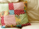 patchwork pillow: a tutorial